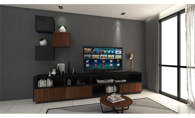 Actual Product May Vary - Stylish Tv Console Provides
