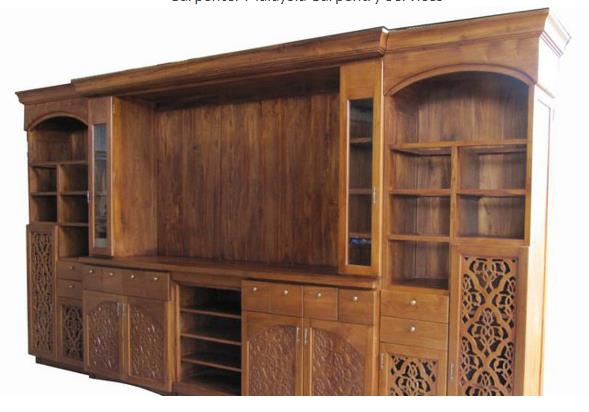 Tony O Malley Custom - Custom Made Tv Cabinet