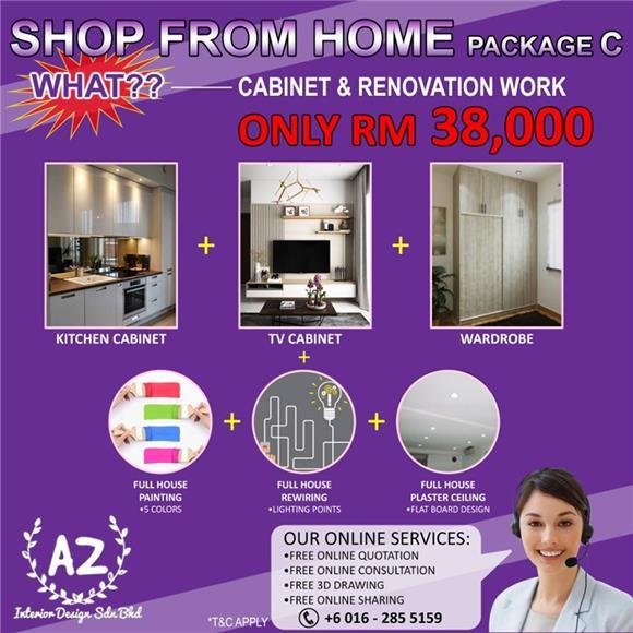 Home Package - Kitchen Cabinets Promotion Malaysia