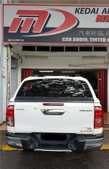 Toyota Hilux Carryboy Hardtop Canopy - Giving Unit Maximum Storage Space