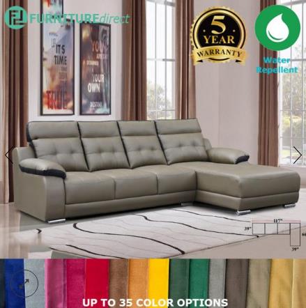 L Shaped Sofa - Please Contact Sales Person Quotation