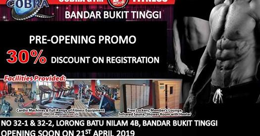 Cobra Gym Kl Selangor Seremban - Bandar Bukit Tinggi