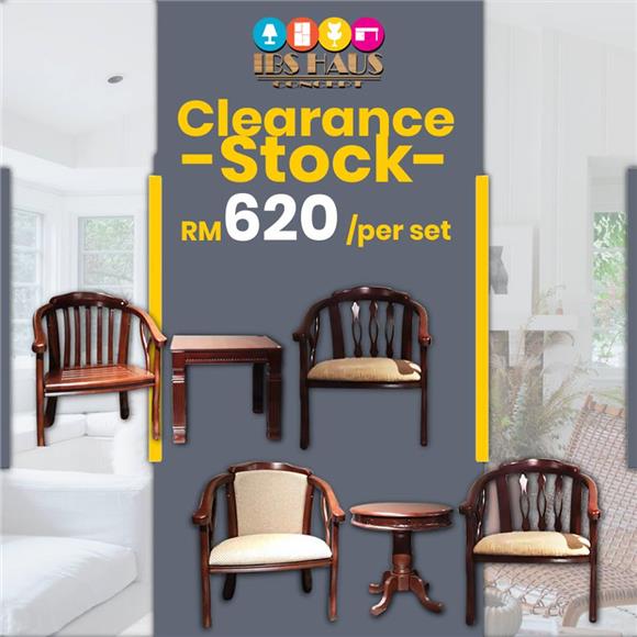 Ibs Furniture Mega Store Sofa Malaysia - Wooden Chair