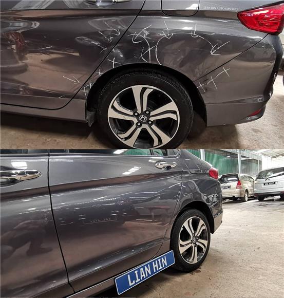 Lian Hin Auto Body Paint Specialist Car Paint Kl - Accident Insurance Claim
