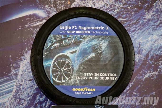 The New Grip Booster Technology - Goodyear Eagle F1 Asymmetric
