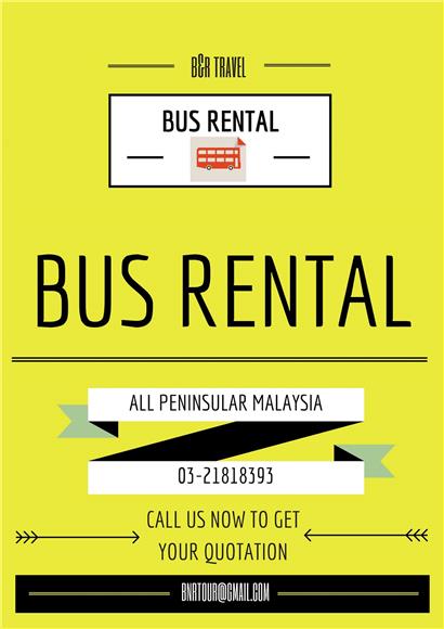 Available Upon Request - Book Bus Rental Malaysia Now