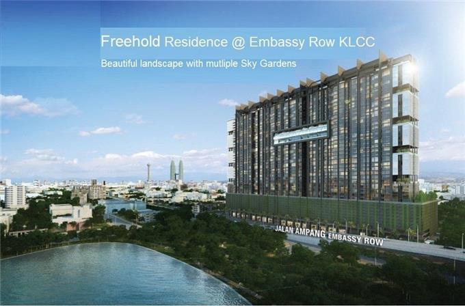 Freehold Residence Embassy Row Klcc - New Launch Kl South Properties