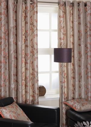 Ready Made Curtains - Fully Lined Eyelet Curtains Slx