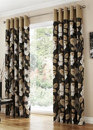 Statement In Room - Fully Lined Eyelet Curtains