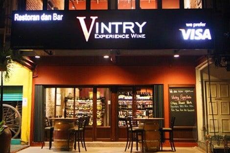 Vintry Damansara - Extensive Wine List