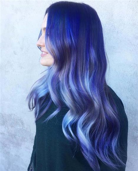Bold Blue - Hair Color Like