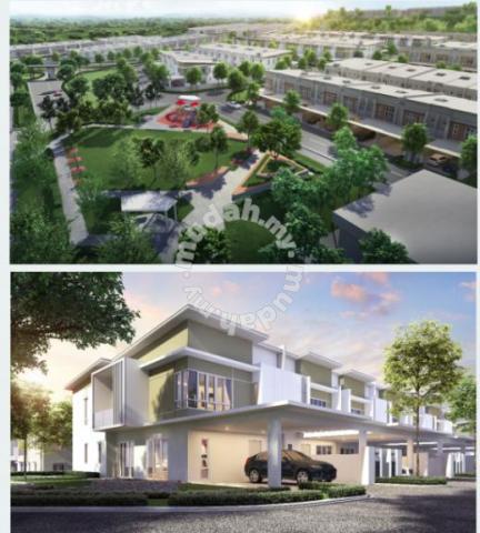 Located Bandar Sri Sendayan Hijayu Aman Freehold Residential Development Bandar Sri Sendayan Seremban Nearby International School 3in1 Sty Corner Lot 30x75 New Project Bandar Sri Sendayan Sty Superlink House Open Sale S