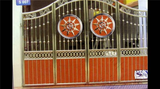 Stainless Steel Grill - Steel Gate Design