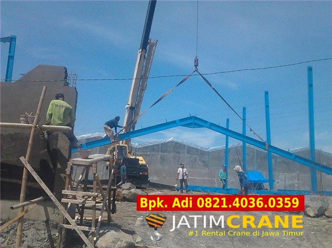 Jati Crane Sewa Kren Surabaya Jawa Timur Indonesia - Untuk Memenuhi Keperluan Projek