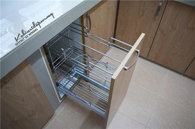 Stainless Steel Rack - Aluminium Kitchen Cabinet Design Malaysia