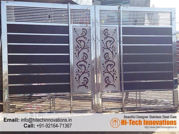 Steel Gate Design - Stainless Steel Gate