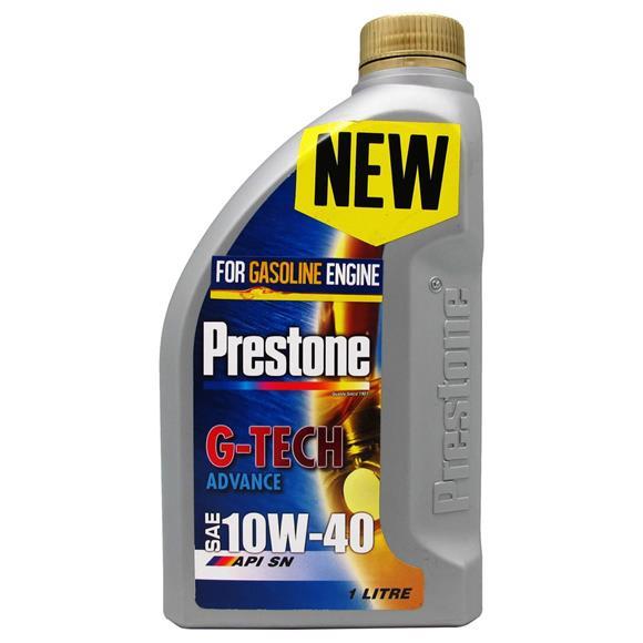 Improves Fuel Efficiency - Prestone G-tech Advance Sae 10w-40