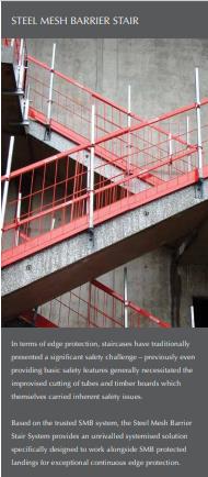The Steel Mesh Barrier Stair - Providing Basic Safety Features Generally
