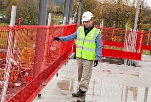 Steel Mesh Barrier System - Accommodating Different Edge Protection Needs