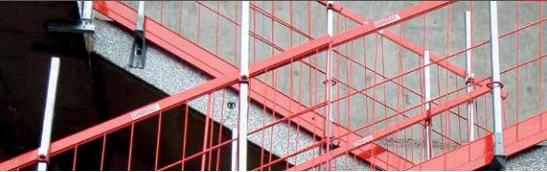 Steel Mesh Barrier Stair - Steel Mesh Barrier System