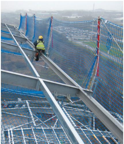 The Net Barrier System - Temporary Edge Protection Systems