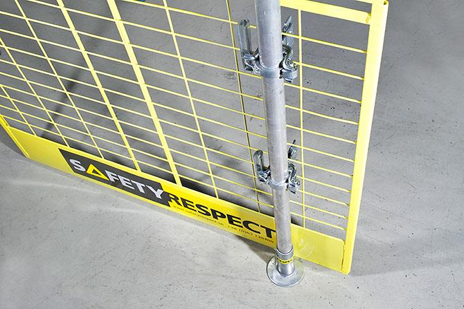 Hot Dip Galvanized - Edge Protection System