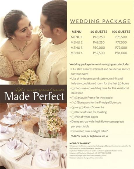 Memorable Events - Cheap Wedding Packages