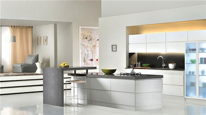 Addition Living Area - Aluminium Kitchen Cabinet Design Malaysia