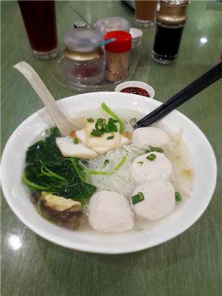 Fish Ball Noodle - Looking Chinese Food