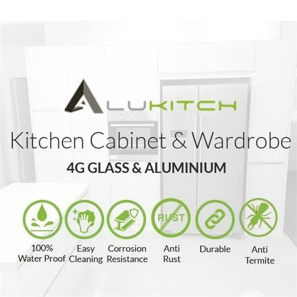 Alukitch Fully Aluminium Kitchen Cabinet