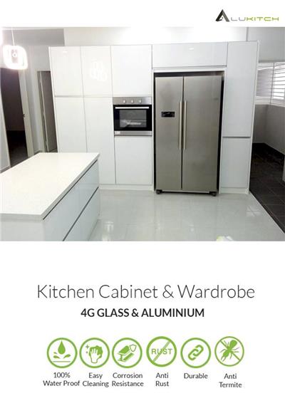 Aluminium Kitchen Cabinet Fully - Alukitch Fully Aluminium Kitchen