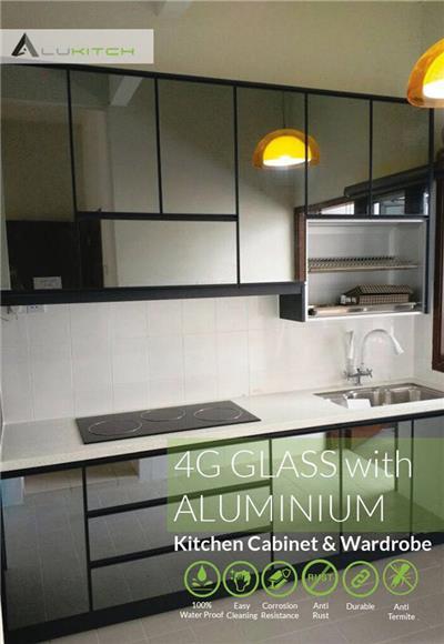 In Kitchen - Current Fully Aluminium Kitchen Cabinet