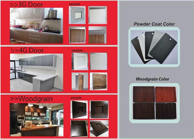 Aluminum Kitchen Cabinet - Product Range Includes Aluminium Kitchen