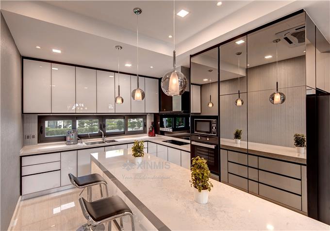 Don't Let The - Simplistic Aluminium Kitchen Cabinet Design