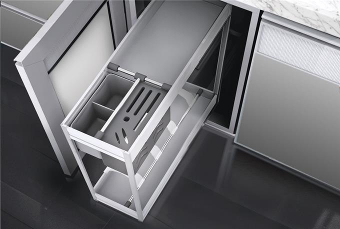Aluminium Kitchen Cabinet Accessories - Drawer Storage Isn't Cutlery Trays