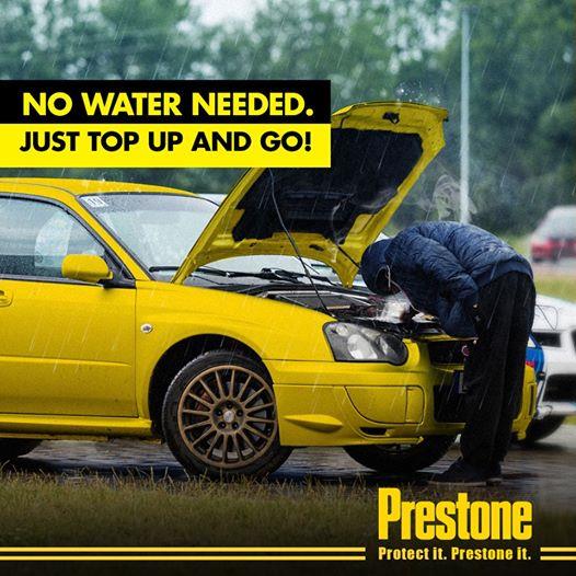 Middle The Road - Stash Car With Prestone Coolant