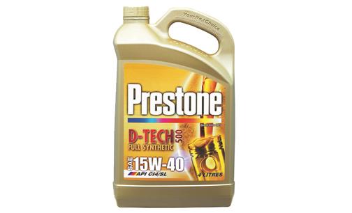 Prestone Partners With Rapide - Specially Marked Prestone Motor Oils