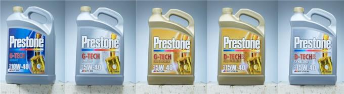 Vi - Prestone Launches Line Engine Oils