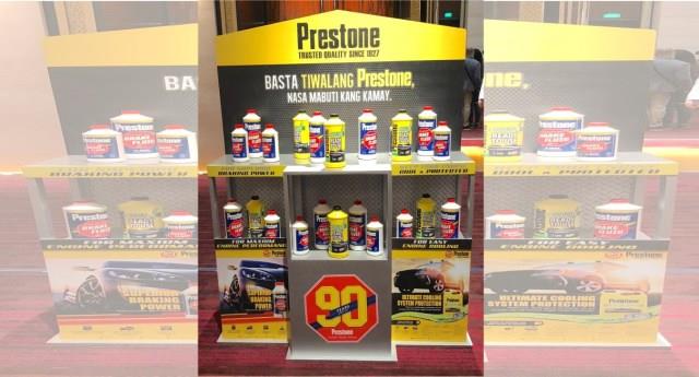 90-year History Proven Quality Car - Prestone Philippines Launches New Range