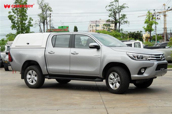 Toyota Hilux Hardtop Canopy With - Solid Side Panels Commercial Use