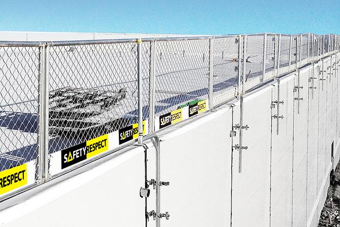 Constructions Industry - Edge Protection System