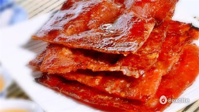 Premium Dried Sliced Pork Barbecued - Yuk Zhan Hiong Food Shop