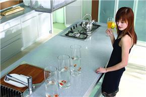 Kitchen Counter Tops - Kitchen Cabinet Solid Surface Kitchen