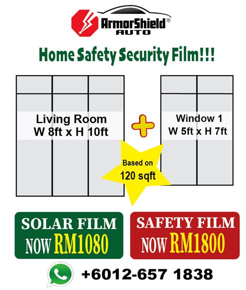 The Total Solar Energy - House Tint Promotion Malaysia