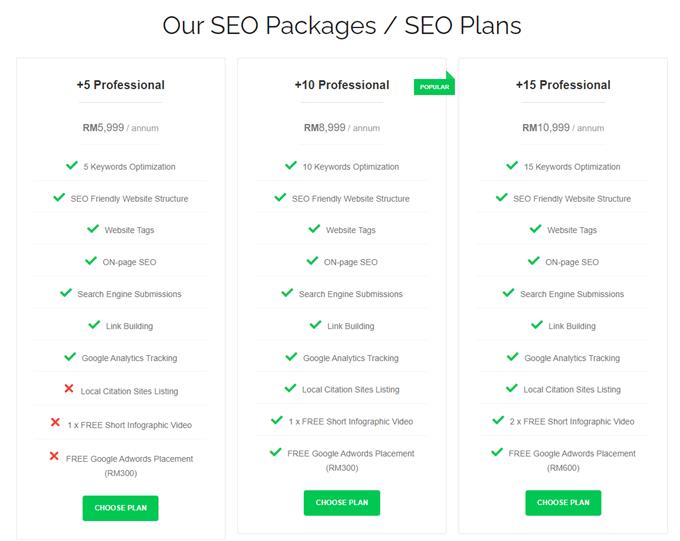 Selected Seo - Seo Packages In Malaysia