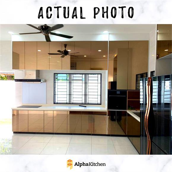 Alpha Kitchen Cabinet Shop Online Malaysia - Kitchen Cabinet Quartz Stone Countertop