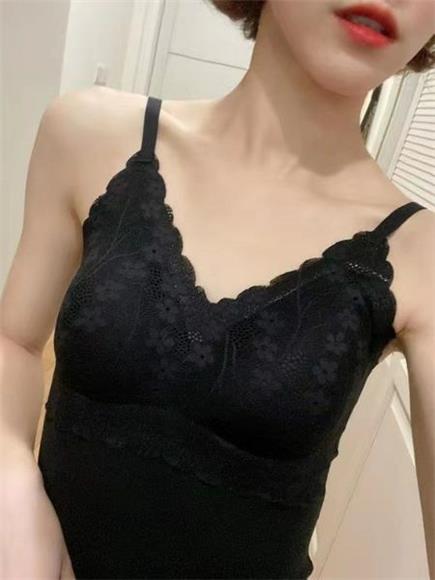 Sexy - Kissy Black Lace In Singlet