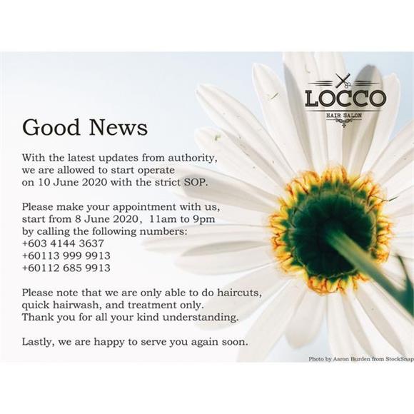 Locco Hair Salon Klang Kl Malaysia - Serve You Again Soon