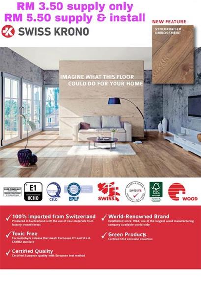 Kronoswiss Laminate Flooring Malaysia - Quality Products