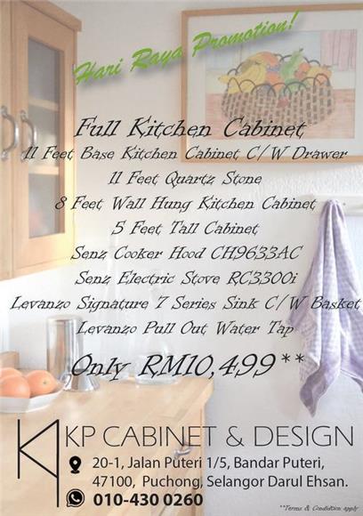 Kp Cabinet Design Puchong Selangor - Hari Raya Promotion